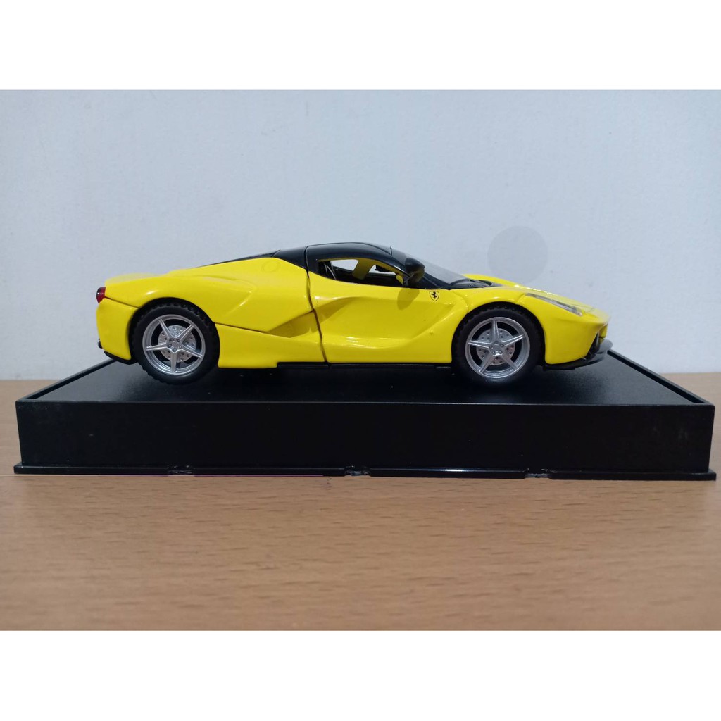 Diecast Ferrari Raphael 1:32 super hyper sports not LaFerrari Aperta 2 pintu terbuka + suara