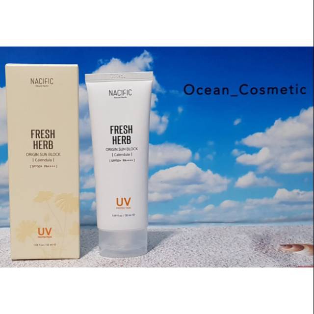 Jual NACIFIC Natural Pacific Fresh Herb Origin Sunblock Calendula SPF