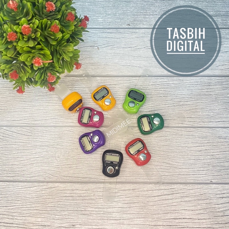 TASBIH DIGITAL MINI / Alat Hitung Digital Jari / Tasbih Digital Elektronik Jari / Tasbih Digital