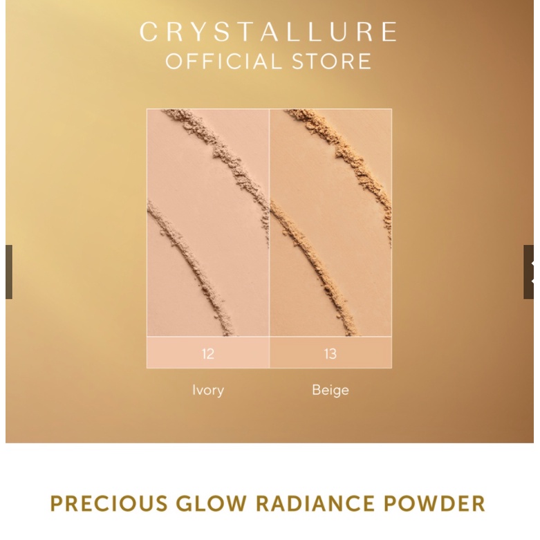 Crystallure Precious Glow Radiance Powder 18 gr