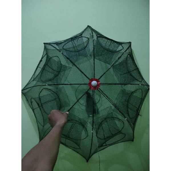 Grosir 3 buah Bubu lubang 16/ jebakan/ perangkap ikan udang model payung