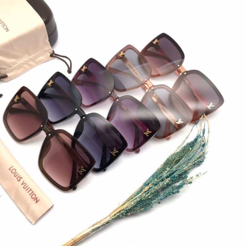 Termurah se-Shopee Sunglasses Kacamata Wanita Louis Vuitton 1866