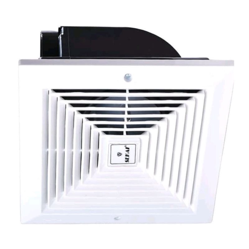 KHUSUS INSTANT BANDUNG Exhaust Fan SEKAI MVF-893 Ceiling Exhaust/Hexos/Heksos Fan Plafon 8&quot; (25 cm Lubang Dinding) Cerobong Paralon