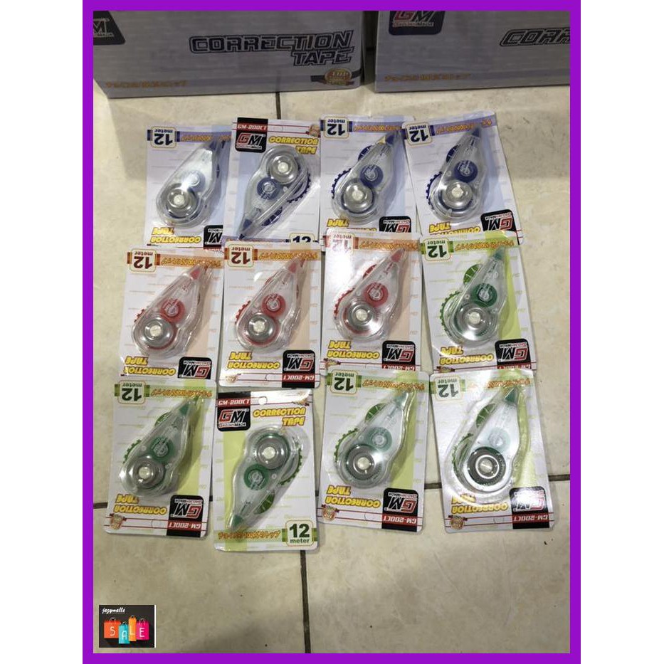

Silutala- Correction Tape Tip X Gm200Ct 12 Meter -Ori.