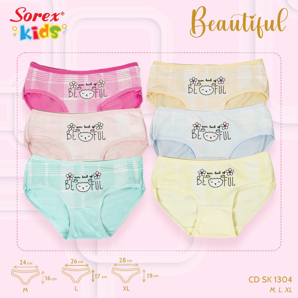 Celana Dalam Cd Anak Perempuan Bahan Katun Halus 3 4 5 6 7 8 Tahun – Celana Sorex Kids
