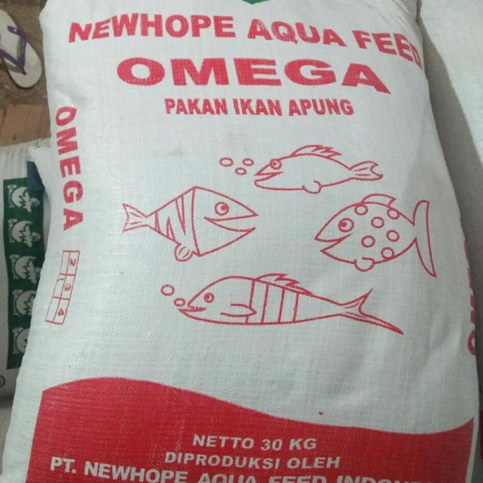 Pakan Ikan Apung OMEGA -3 Newhope Aqua Feed Indonesia 30 Kg