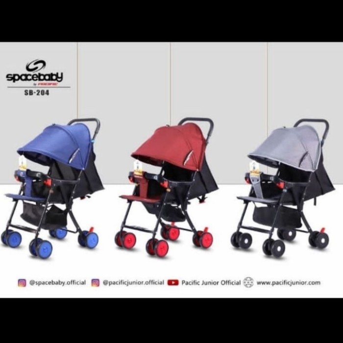 Stroller Bayi Murah Kekinian Simpel Travelling Terlaris Mainan Termurah T1P1 Newborn Roda 3 High Qua