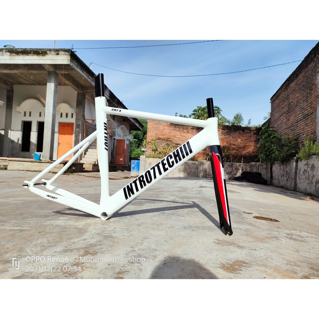 FRAME FIXIE INTRO TECH | CUSTOM SEPEDA FIXIE REVIEW HARGA FRAME FIXIE CUSTOM | FRAME SEPEDA FIXIE re