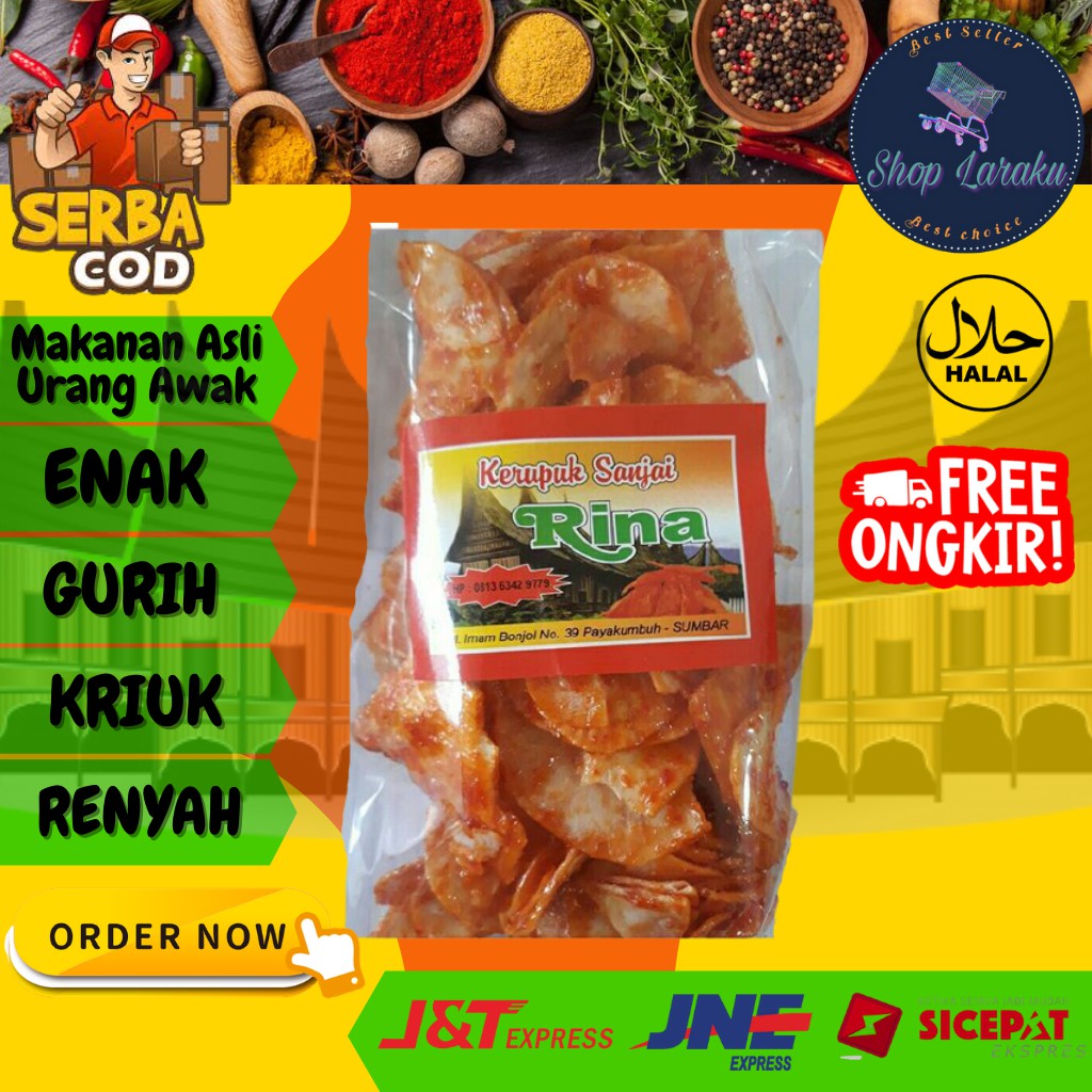 

Sanjai Balado Bulat Keripik Ubi Singkong Asli Payakumbuh Makanan Khas Minang Padang Enak Renyah