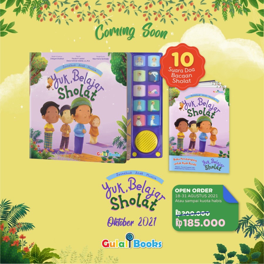 Soundbook Anak Islami : Yuk, Belajar Sholat dari Gulali Books