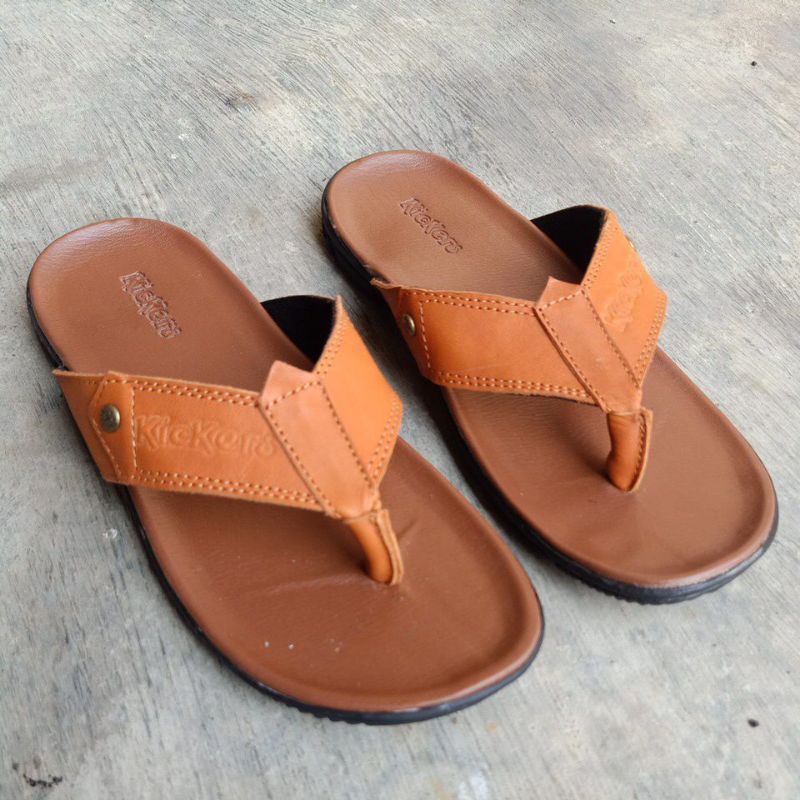 sandal Kickers 03/sandal kulit pria/sandal cowok terbaru/sandal murah/sandal fashion/sandal casual