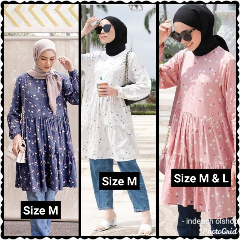 Nuna Blouse by Vanilla Hijab Edisi Free Tas