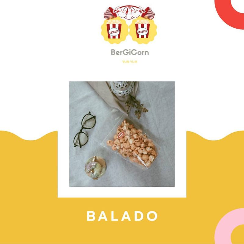

POPCORN RENYAH MURAH MERIAH//BERGISNACK//BALADO