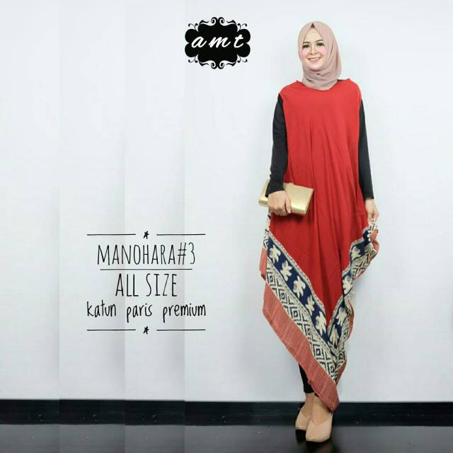 Tunik batik/blus batik/atasan batik wanita/baju batik wanita/baju pesta