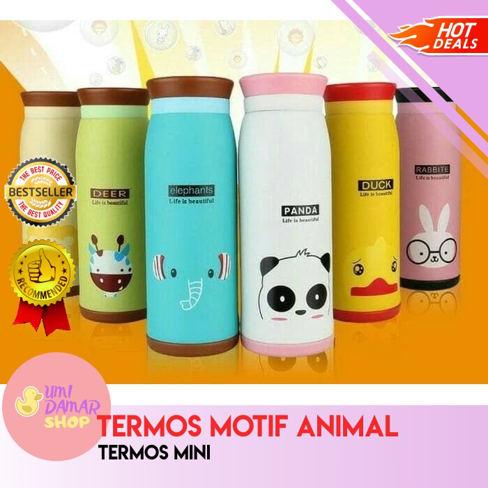 TERMOS KARAKTER / TERMOS / THERMOS / TERMOS AIR PANAS / TERMOS MINI / TERMOS KECIL / BOTOL TERMOS