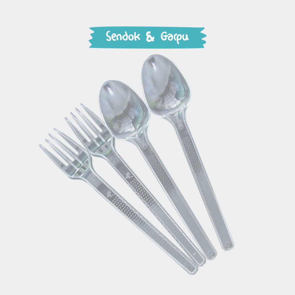 

SENDOK & GARPU BENING ( 1 PACK ISI 25PCS )