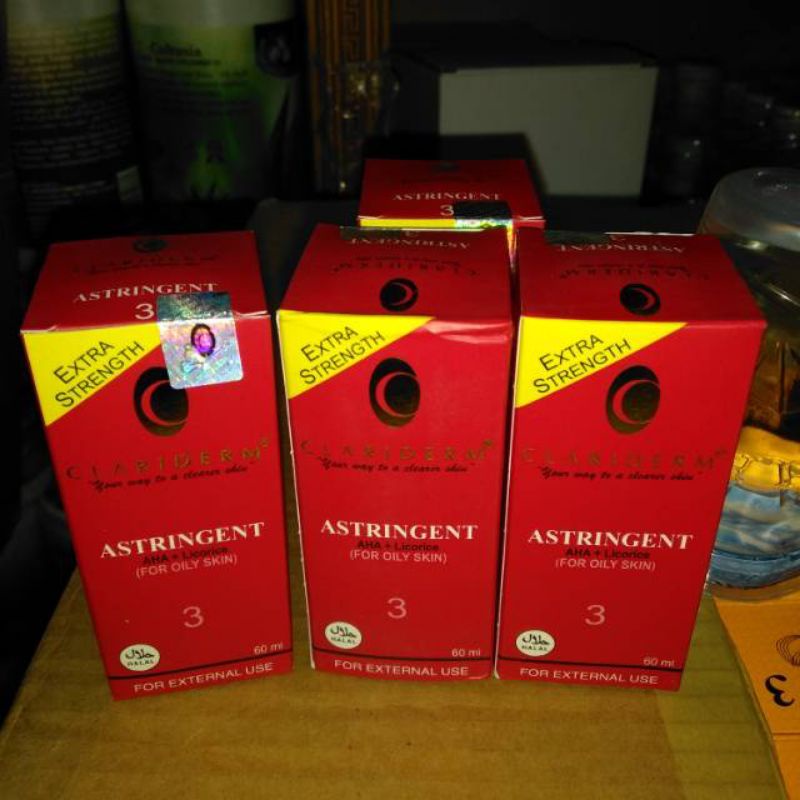ALKOHOL CLARIDERM / Toner Clariderm Ori Bpom