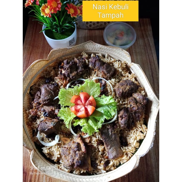 

Nasi kebuli Tampah kambing / Ayam 5 porsi
