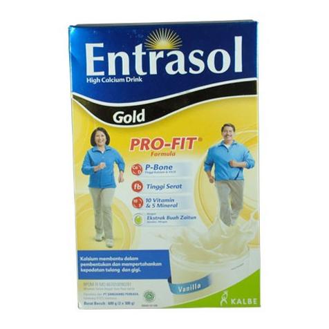 

[COD] Entrasol Susu Gold Vanila 600gr [COD]