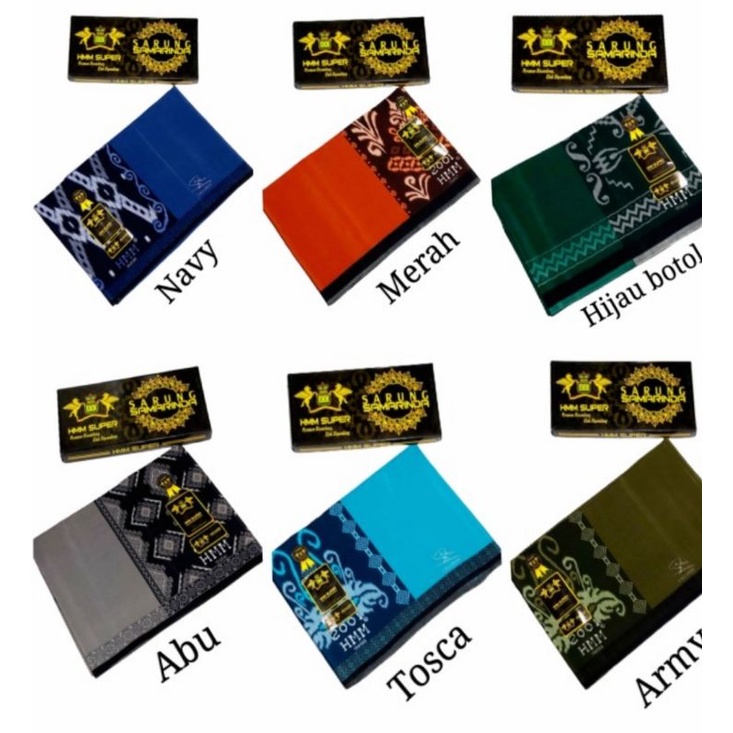 SARUNG HMM / SARUNG HMM LENGKAP SEMUA WARNA / SARUNG HMM