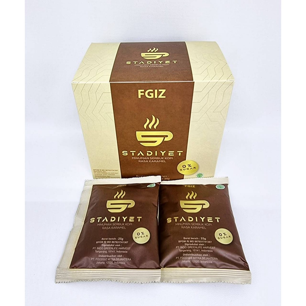 

STADIYET Coffee 1 sachet 25 grams SACHETS ECER ECERAN TESTER SATUAN SAMPLE SAMPEL SERVING SERVINGS SERV Java Prime JavaPrime Kopi Diet Fat Burner Burn Bakar Lemak L Carnitine Lcarnitine 10 saset ORIGINAL BPOM 0 ZERO NO SUGAR