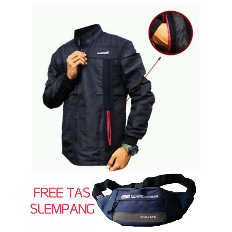 Cod/Bayar di tempat Jaket Ori Honda Vario,Beat Ori AHM