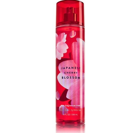 [DECANT] BATH AND BODY WORKS - JAPANESE CHERRY BLOSSOM body fine fragrance mist | bbw badan tubuh murah wangi harum tahan seharian original asli bpom share in jar bottle botol mini travel size travelling