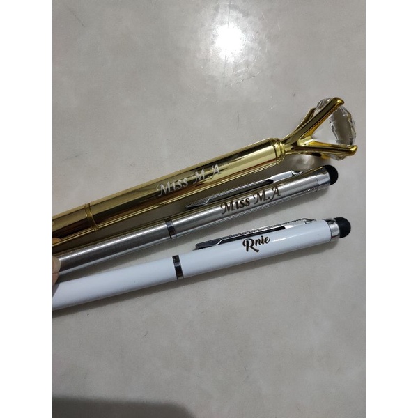 Pulpen Stylus 2in1 | Pen ici stylus | Custom Nama