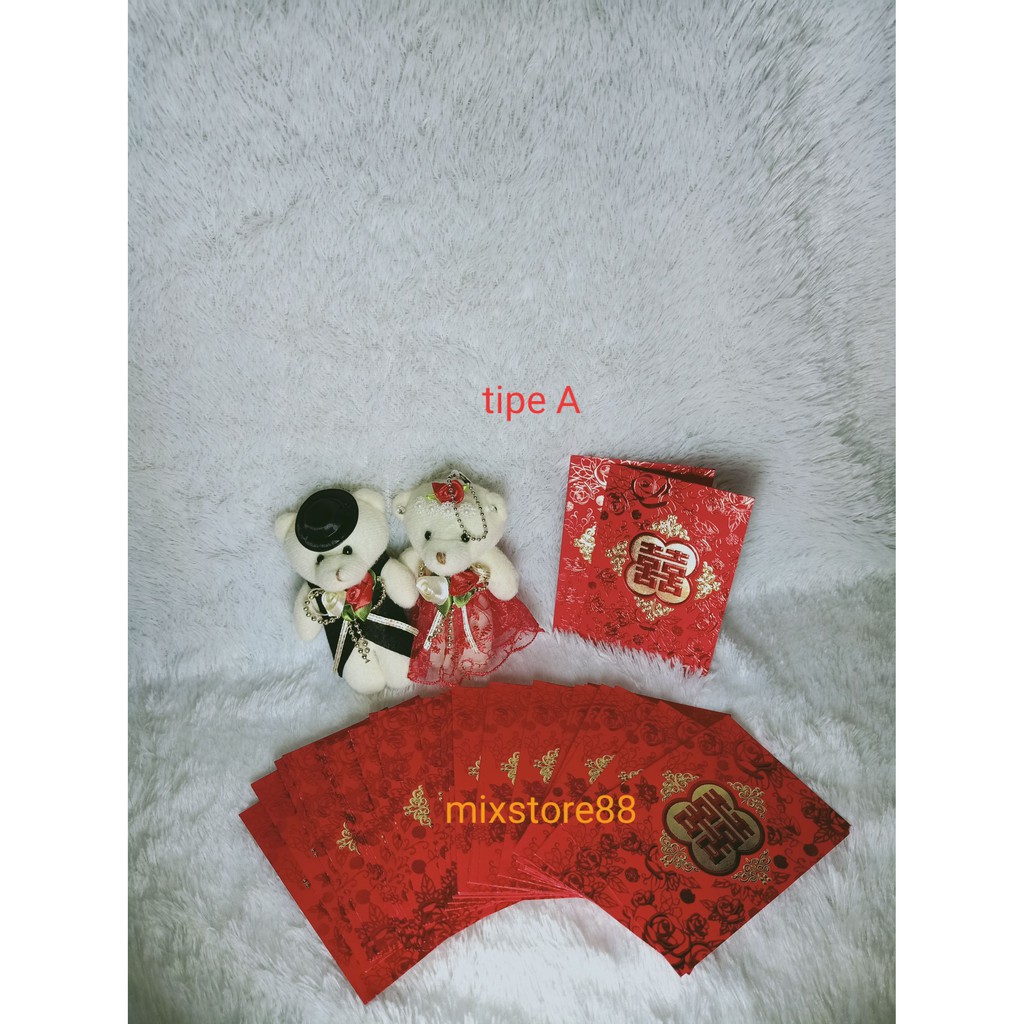 

ANGPAO SHUANGXI/ANGPAO PERNIKAHAN ISI 40LBR 8X12CM