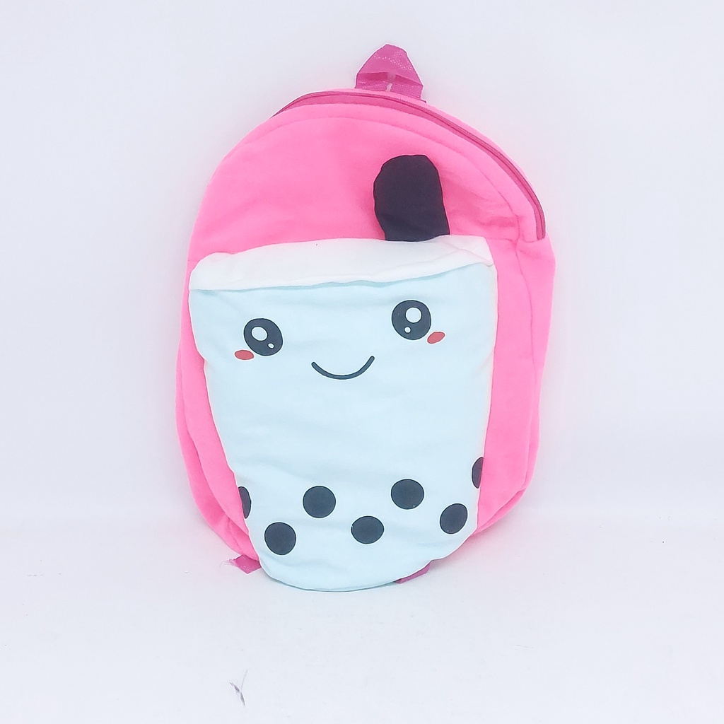 Ransel Boba Bubble Drink Anak / Tas Anak / Tas lucu Minuman Boba / Tas Mainan Anak Berkualitas / Kado Tas Bulu Ringan Murah / Tas Viral /  Tas Anak Terbaru Usia 3-6 Tahun High Quality / Tas Ransel Boneka Boba / Ransel Anak Boneka Lucu