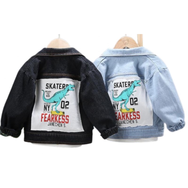 JAKET ANAK LAKI-LAKI USIA 2 -7 TAHUN//KAIN JEANS PREMIUM