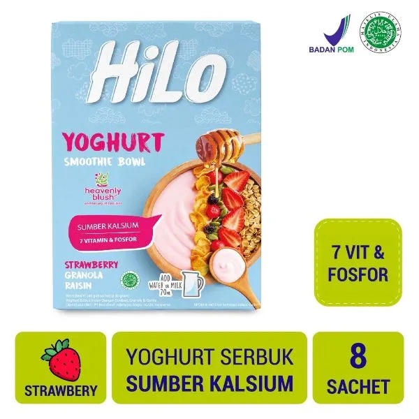 

HILO Yoghurt Smootie Bowl Strawberry 8s x 30 gr