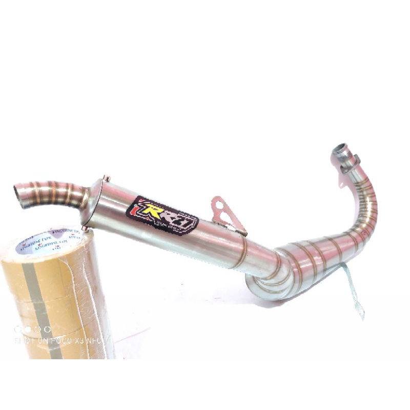 Knalpot RX King Kobra Stainless Super Pro SE [Special Edition] Riset Terbaru RR27 Exhaust // rx king