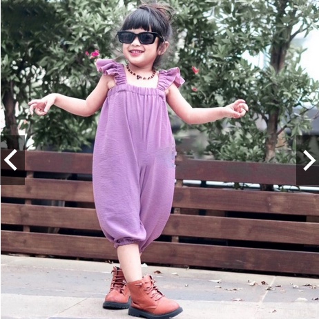 NAURA JUMPSUIT / OVERALL ANAK (usia 1-7 tahun) | JUMPSUIT SETELAN ANAK / BAYI PEREMPUAN