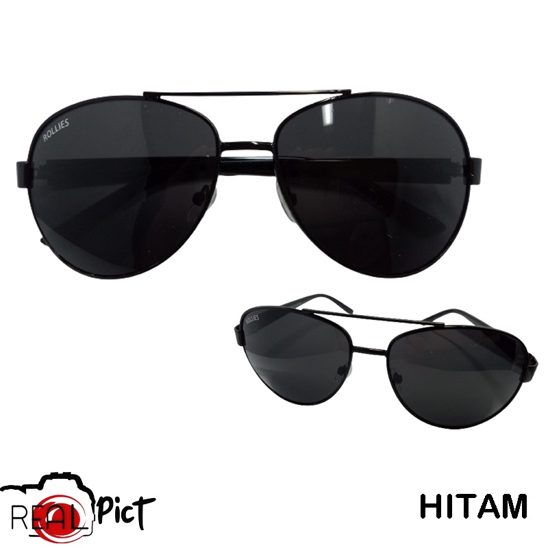 kacamata Hitam Pria Wanita Original Fashion Aviator Anti Silau / Sunglasses Unisex UV Protection / Kaca mata Gaya Pria