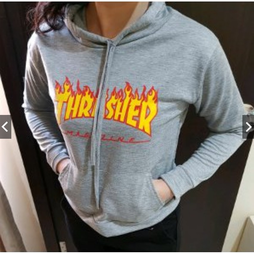 Rajamodel SWEATER HOODIE CEWE THRASHER IMAGAZINE 4 W  LONG SLEEVE - RM
