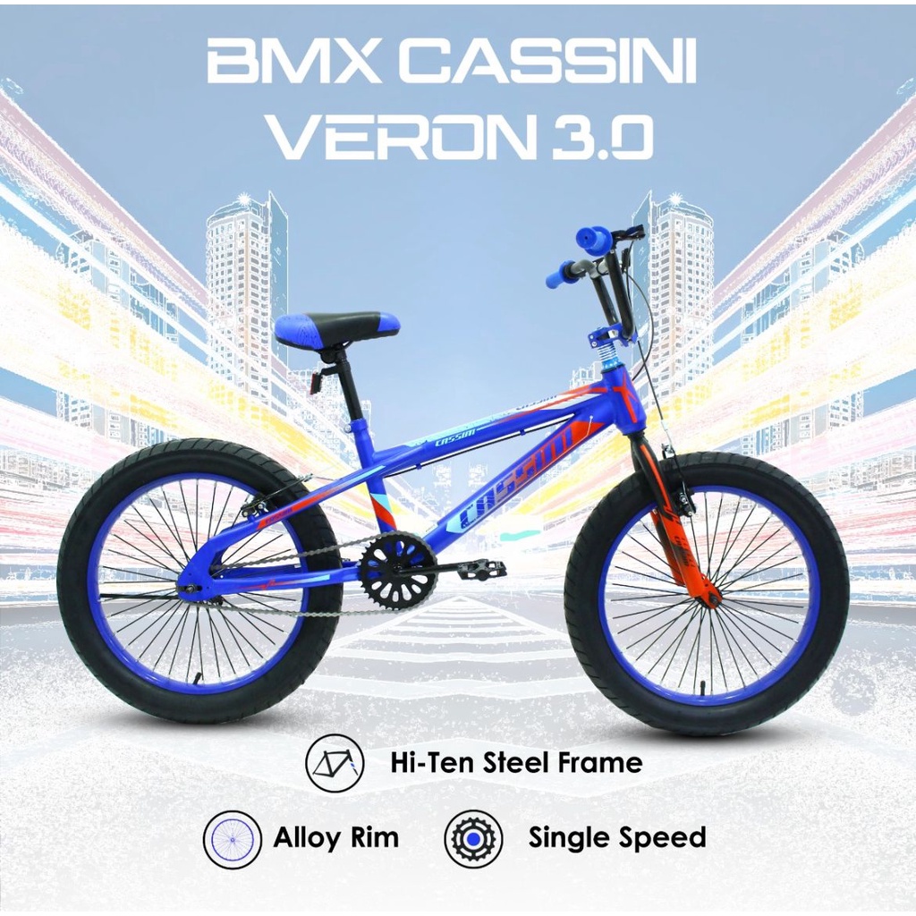 SEPEDA BMX REMAJA DEWASA TREX CASSINI 20 INCH VERON 3.0 GARANSI SNI-2