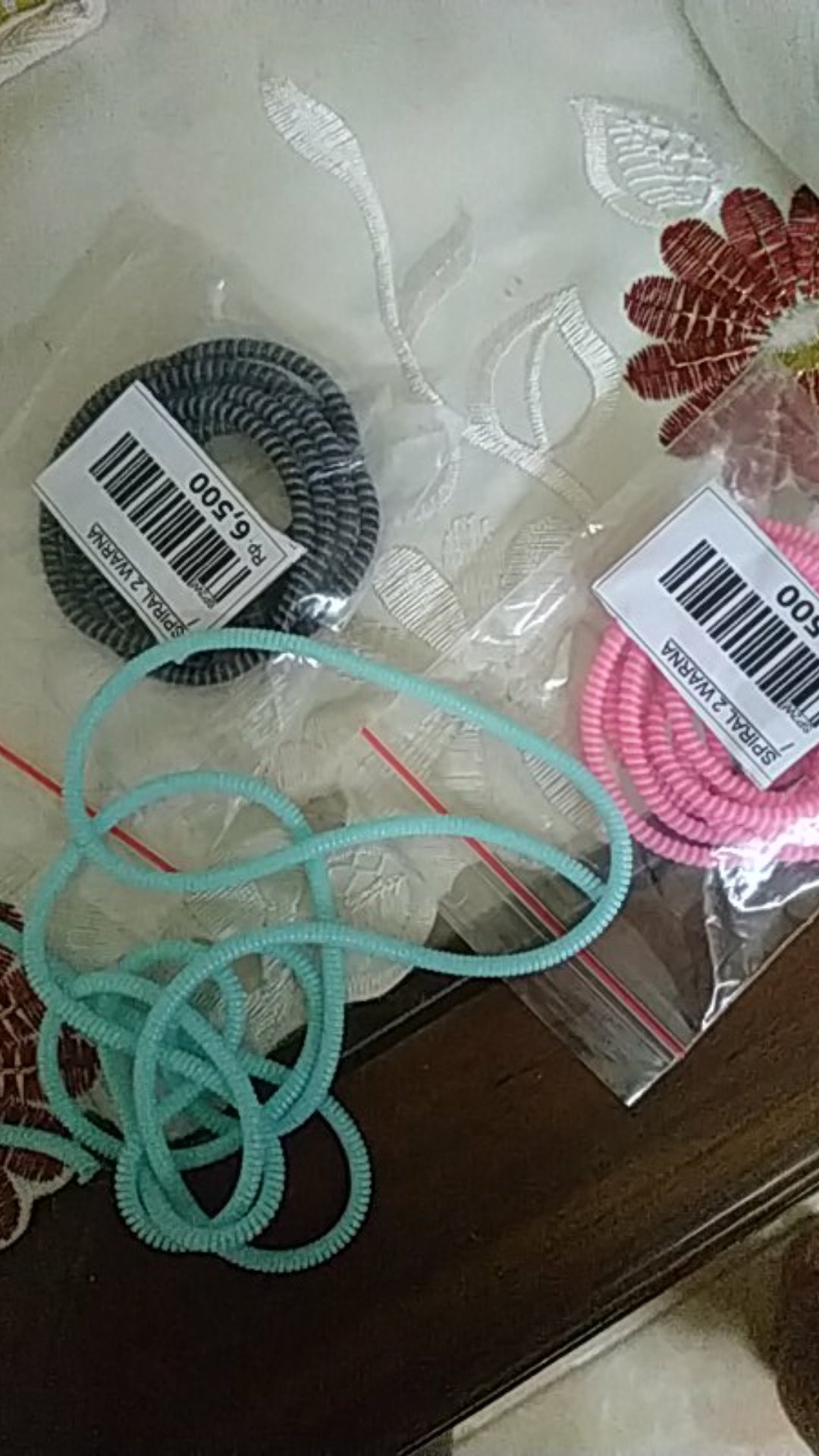 Pelindung Kabel Spiral 1 Warna
