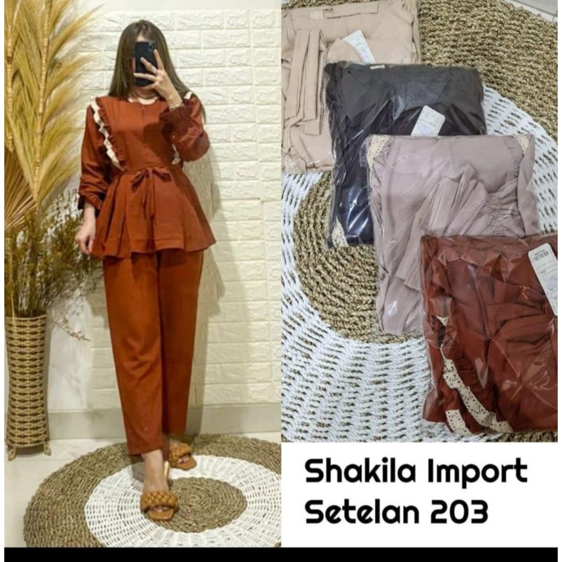 SETCEL SHAKILA IMPORT ONE SET SHAKILA IMPORT