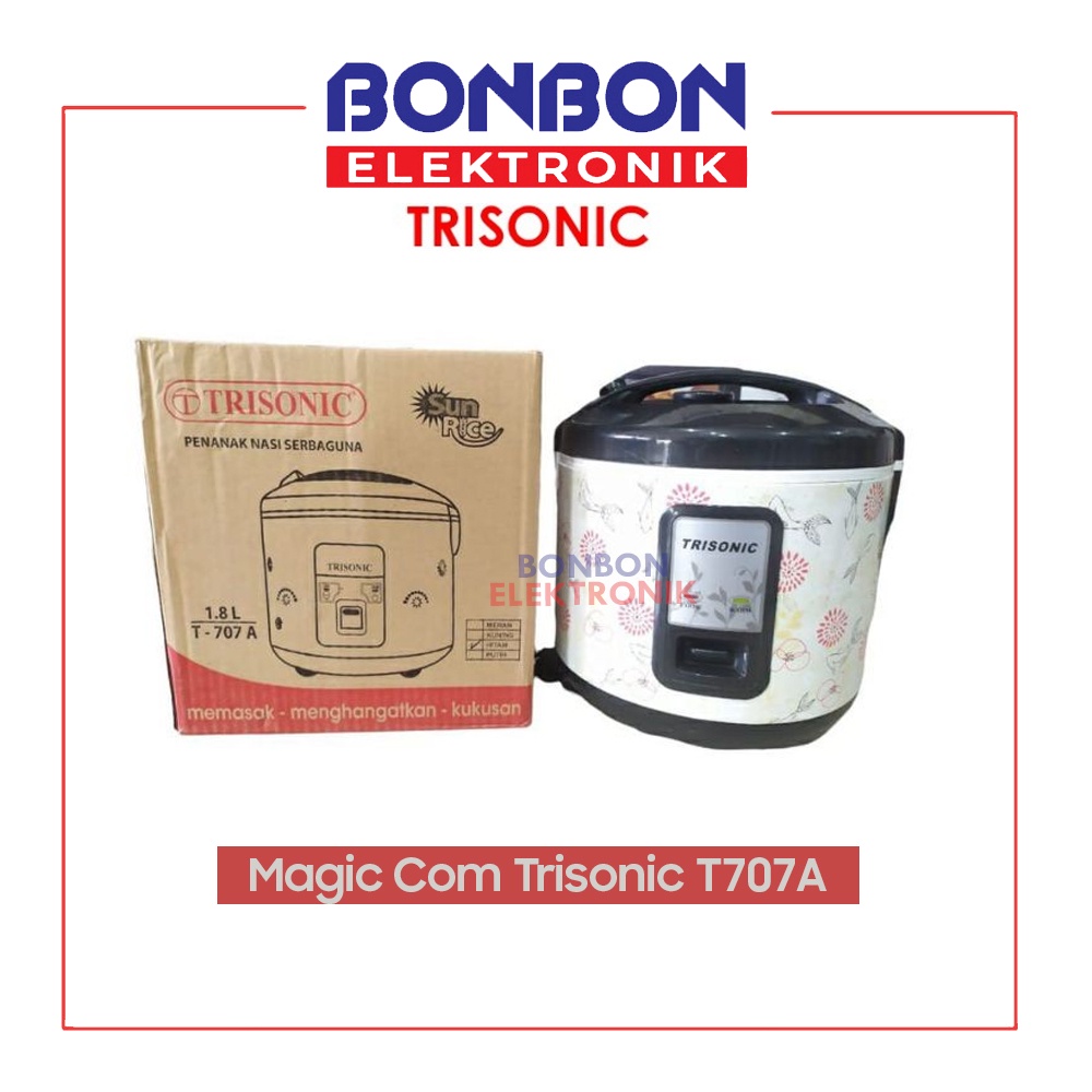 Trisonic Magic Com T707A 1,8 Liter / Rice Cooker Penanak Nasi