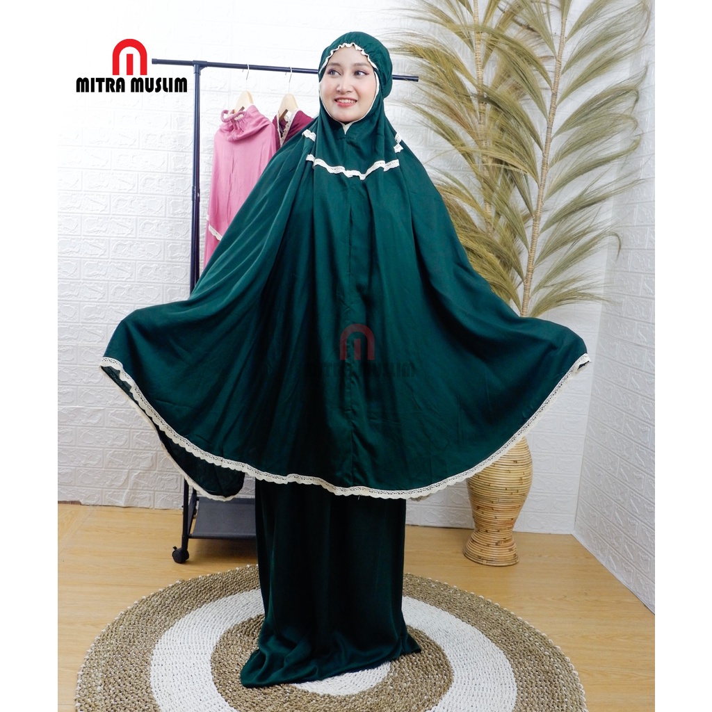 Mukena Dewasa Bali Katun Rayon Renda Bahan Adem  Termurah &amp; Berkualitas