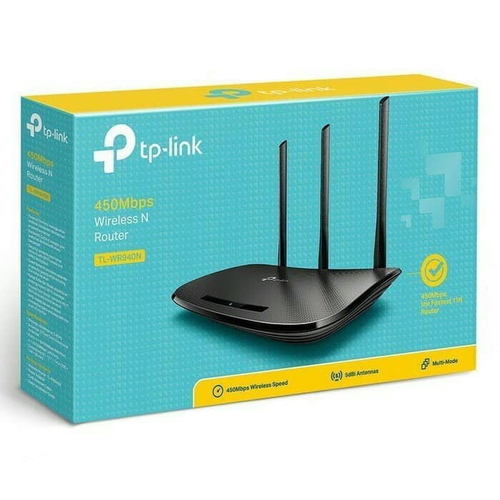 TP-LINK TL-WR940N 450MBps Wireless Router TPLINK - TPLink WiFi 450Mbps