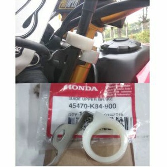 klem braket selang rem depan atas crf150 part 45470K84900