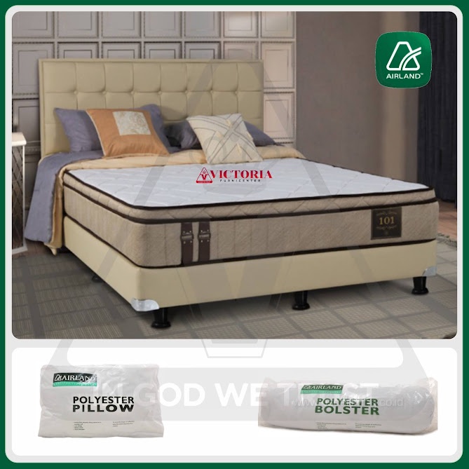 Airland  101  Fullset  Full Set  180 x 200  180x200  Kasur Spring Bed Springbed Termurah Paling Mura