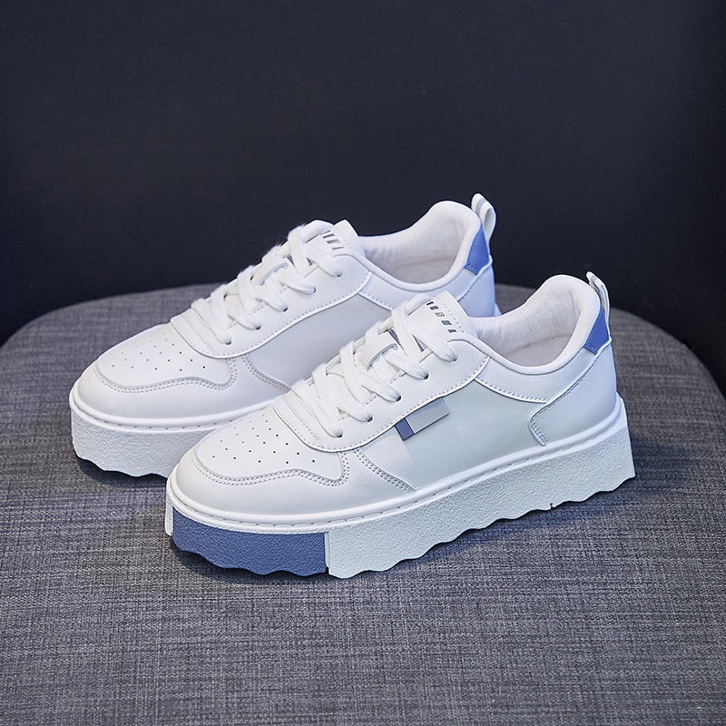 Sneakers Wanita Import Sepatu Sneakers Temali Sepatu Basic Putih Kece Korean Style