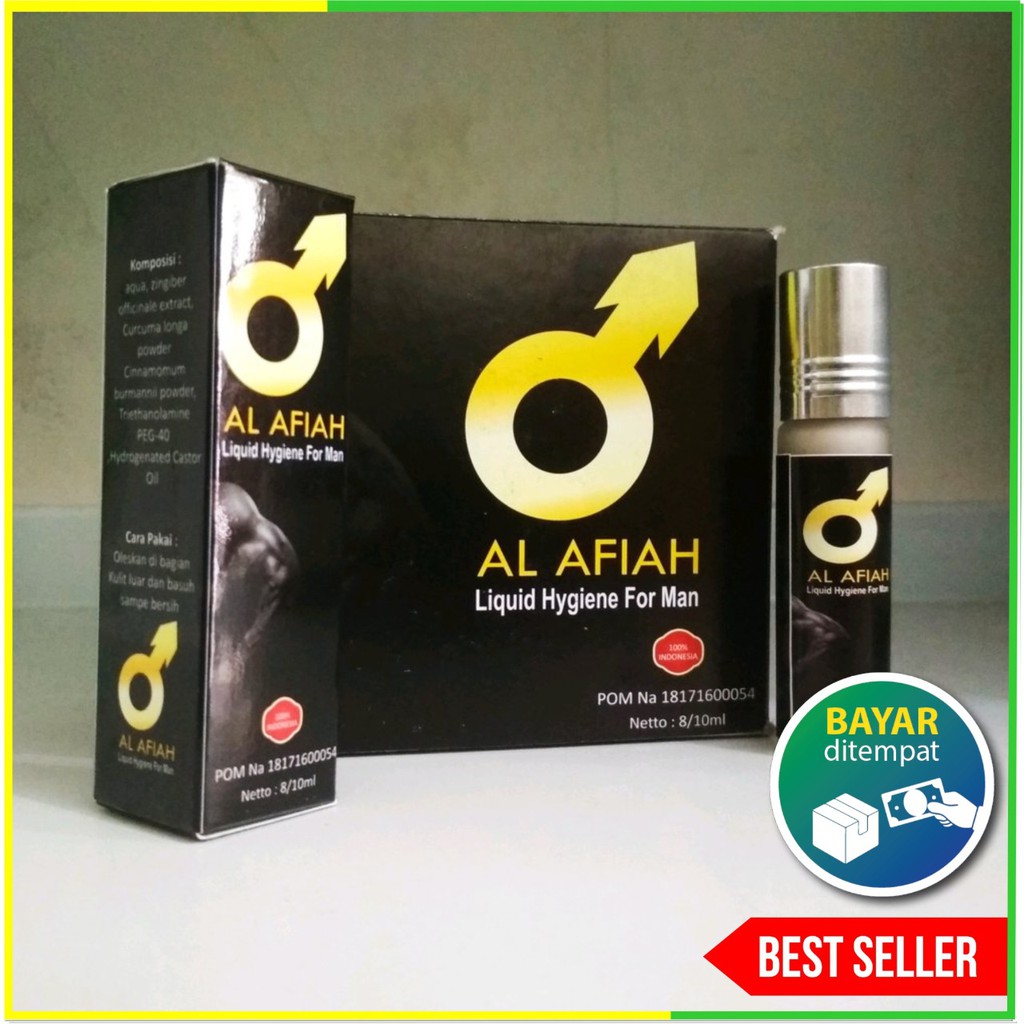 Obat Kuat Oles Al Afiah Liquid Hygien For MAN | Obat Herbal Original BPOM Terlaris | Bisa COD