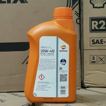 OLI MESIN MOTOR REPSOL MXR MATIC PLATINUM FULL SYNTHETIC 10W-40 800 ML