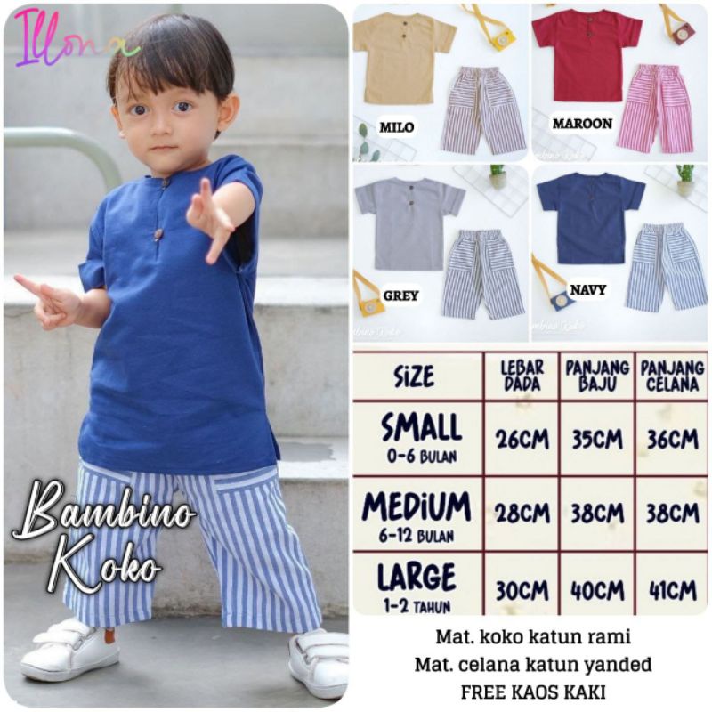 Bambino koko set by illona