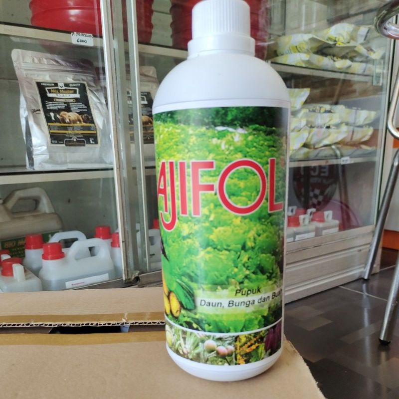 AJIFOL 1Liter, Pupuk Daun,Bunga dan Buah_
