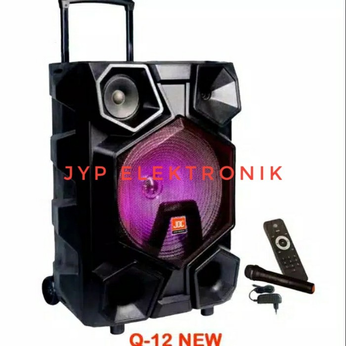 Speaker Portable JDL Q 12  / Q12 / Q-12 12inch Meeting Wireless